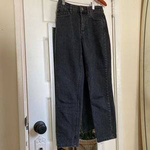 ASOS Petite Washed Black Slim Mom Jeans